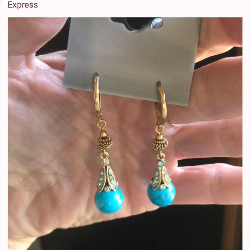 Express blinged out earrings - Picture 3 of 5